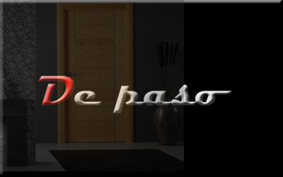 rótulo puertas de paso